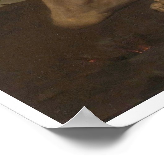 Dante und Virgil William-Adolphe Bouguereau Poster (Ecke)