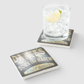 Dante's Down The Hatch, Dantes Atlanta, Dantes Steinuntersetzer (Seitenansicht)