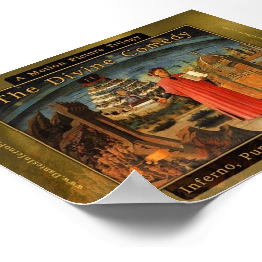 Dantes göttliche Comedy-Trilogie Poster (Ecke)