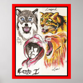 Dante's Inferno, Canto I Print Poster