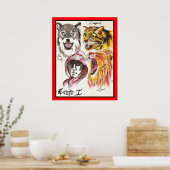 Dante's Inferno, Canto I Print Poster (Küche)