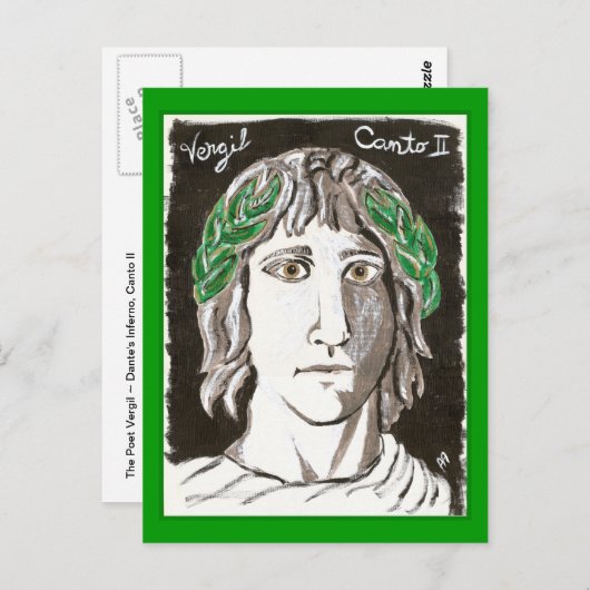 Dante's Inferno, Canto II Postcard Postkarte (Vorne/Hinten)
