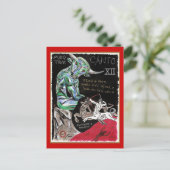 Dante's Inferno, Canto XII Postkarte (Stehend Vorderseite)