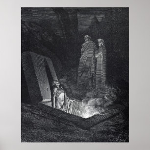 Dante's Inferno Poster von Gustave Dore
