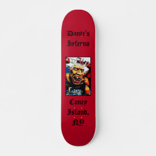 Dante's Inferno (Rot) Customized Skateboard