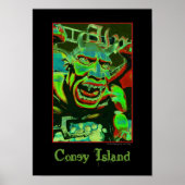 Dante's Inferno Spookhouse Psychedelic Poster (Vorne)