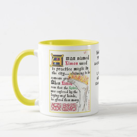 Dantes Inferno, Tasse des Gesang-XIX (Links)