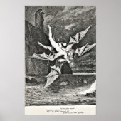 Dante's Purgatory Gustave Dore Illustration Demons Poster (Vorne)