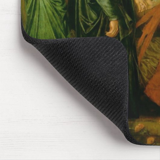 Dantes Traum zu der Zeit des Todes von Beatrice Mousepad (Ecke)