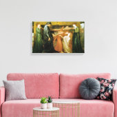 Dantes Traum zur Zeit des Todes von Beatrice Leinwanddruck (Insitu (Wohnzimmer))