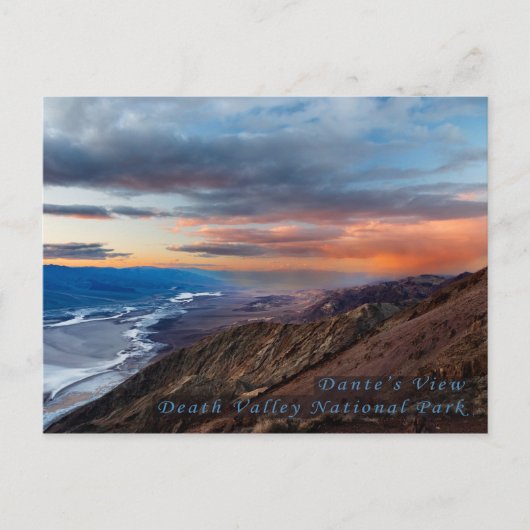 Dante's View Death Valley Nationalpark Postcard Postkarte (Vorderseite)