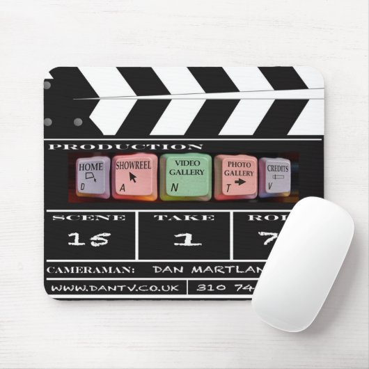 DANTV Mausunterlage Mousepad (Mit Mouse)