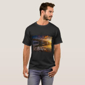 Danube River Bridge in Budapest Hungary  T-Shirt (Vorne ganz)