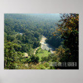 Danum Valley Borneo Rainforest Jungle Scene Poster (Vorne)