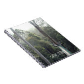 Danum Valley Borneo Rainforest Scene Travelogue Notizblock (Rechte Seite)