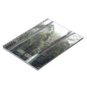 Danum Valley Borneo Rainforest Scene Travelogue Notizblock (Linke Seite)