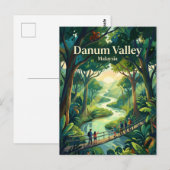 Danum Valley Conservation Area Malaysia Postkarte (Vorne/Hinten)