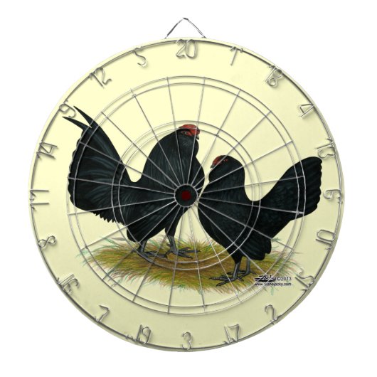 D'Anvers Black Bantams Dartscheibe (vorne)
