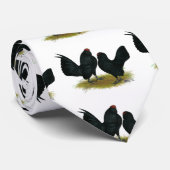 D'Anvers Black Bantams Krawatte (Gerollt)