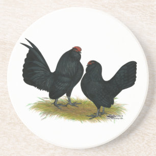 D'Anvers Black Bantams Untersetzer