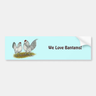 D'Anvers Self Blue Bantams Autoaufkleber
