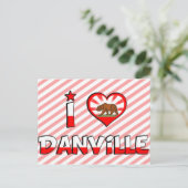 Danville, CA Postkarte (Stehend Vorderseite)