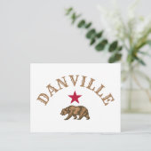 Danville, California Postcard Postkarte (Stehend Vorderseite)