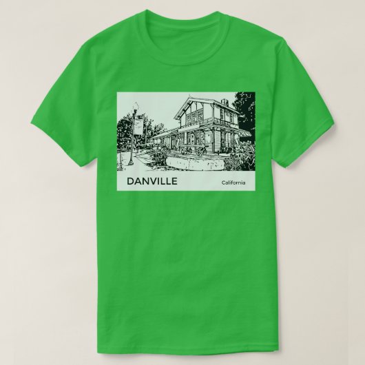 Danville California TShirt (Design vorne)