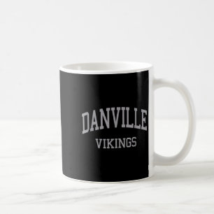 Danville High School Hs Danville Il Retro Sports Kaffeetasse