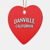 Danville Kalifornien Keramikornament (Links)