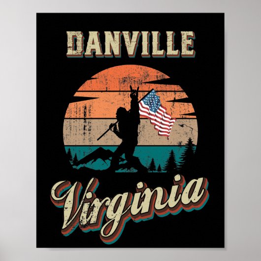 Danville Virginia Poster (Vorne)