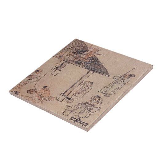 Danwon Giwaigi Roof Tiling Painting Fliese (Seite)