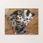 Dany and Lily Mini Aussies Puzzle (Horizontal)