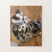 Dany and Lily Mini Aussies Puzzle (Vertikal)