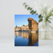 Danzig in Polen Postkarte (Stehend Vorderseite)