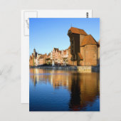 Danzig in Polen Postkarte (Vorne/Hinten)