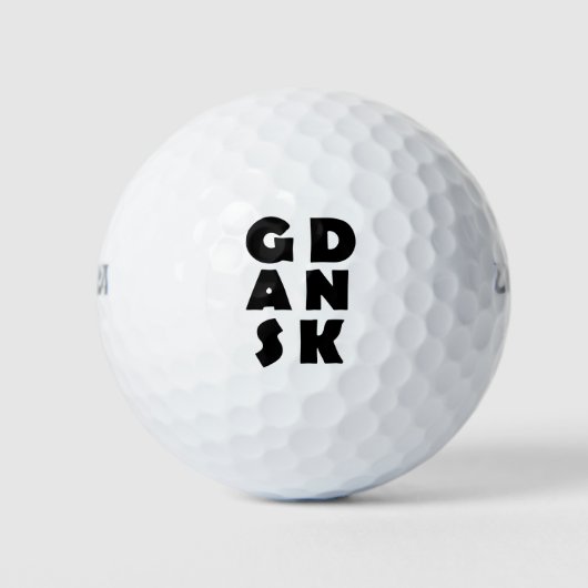 Danzig Polen Golfball (Vorderseite)