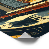 Danzig Polen Kunstausstellung Poster (Ecke)