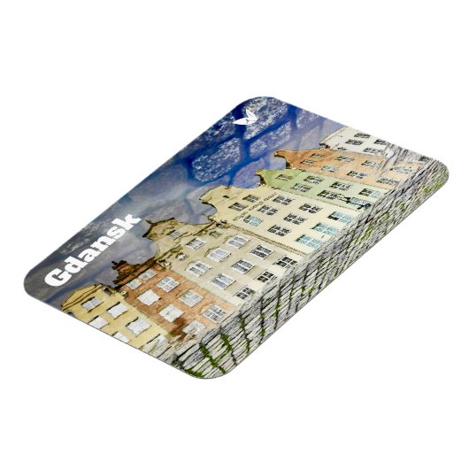 Danzig, Polen - Magnet von Velvet Escape (Linke Seite)