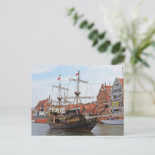 Danzig, Polen Postkarte (Stehend Vorderseite)