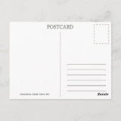 Danzig, Polen Postkarte (Rückseite)