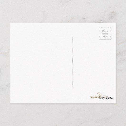 Danzig, Polen Postkarte (Rückseite)