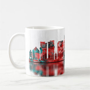 Danzig Polen Skyline Kaffeetasse