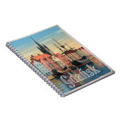 Danzig Polen Vintag Notizblock (Rechte Seite)