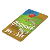 Danzig Polen Vintages Flugplakat Magnet (Linke Seite)