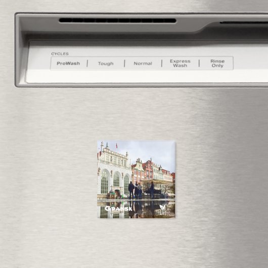 Danzig, Polen - von Velvet Escape Magnet (In Situ (Geschirrspüler))