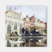 Danzig, Polen - von Velvet Escape Magnet (Vorne)