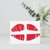 Danziger Lippenstift Postkarte (Stehend Vorderseite)