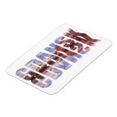 Danziger Text mit Blick auf die Altstadt, Reflexio Magnet (Linke Seite)