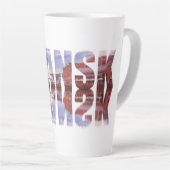 Danziger Text mit Blick auf die Altstadt, Reflexio Milchtasse (Rechte Ecke)